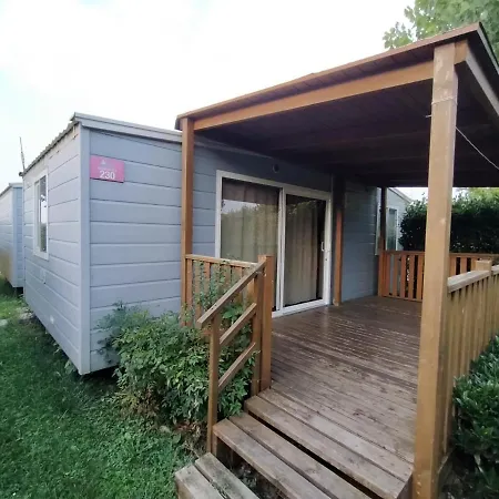 Comfort Mobilehome Camping Ameglia 5Pers 328 شاليه